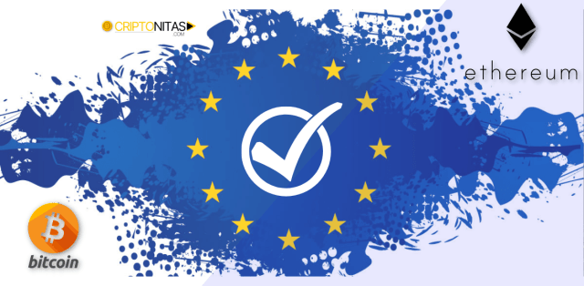Bitcoin y Ethereum reciben apoyo en la UE.
