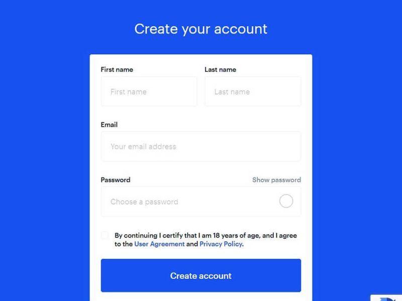 crear cuenta en coinbase comprar BNB con Paypal