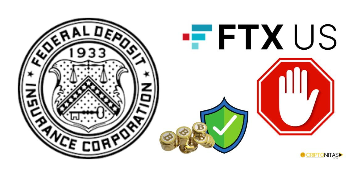 FDIC advierte a FTX US sobre afirmaciones engañosas sobre criptoseguros